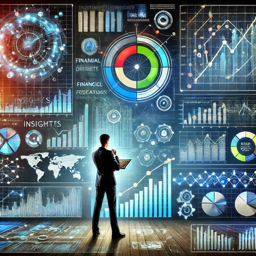 A visual representation of data-driven insights shaping a winning business strategy.