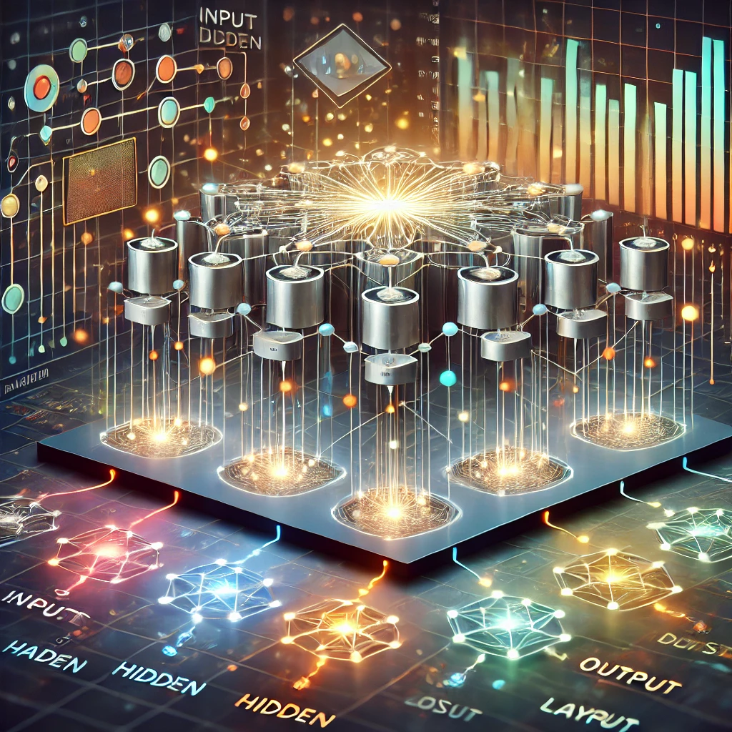 Visual representation of TensorFlow deep learning model training