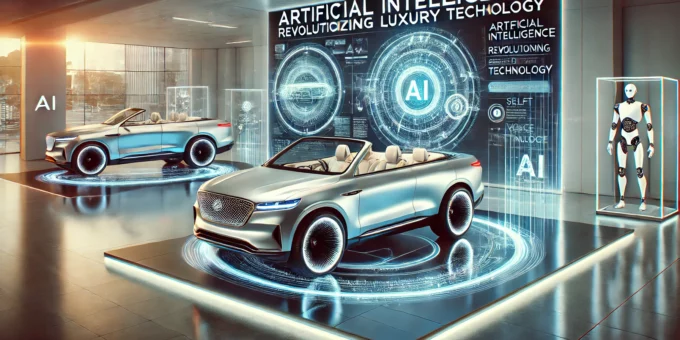 Artificial Intelligence revolutionizing luxury cars with advanced technology